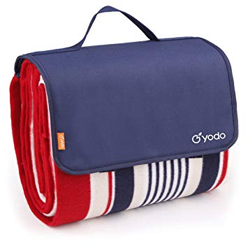 yodo extra large outdoor waterproof picnic blanket tote "light weight with